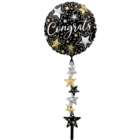 Airwalker Tail Congrats Black Silver Gold